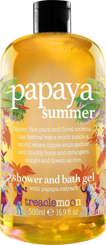 Vanni ja dušigeel Papaya Summer Treaclemoon 500ml hind ja info | Dušigeelid, õlid | kaup24.ee