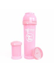 Бутылка Twistshake Anti-Colic, 330 мл, pastel pink цена и информация | Бутылочки и аксессуары | kaup24.ee