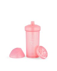 Бутылочка Twistshake Kid Cup, 360 мл, 12 мес., pastel pink цена и информация | Бутылочки и аксессуары | kaup24.ee