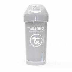 Pudel Twistshake kid Cup, 360 ml, 12 kuud, hall hind ja info | Twistshake Toitmiseks | kaup24.ee
