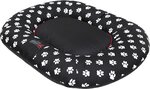 Hobbydog pesa Ponton Prestige, XXXL, Black Paws, 130x100 cm