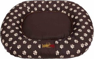 Hobbydog лежак Ponton Prestige, L, Brown Paws, 90x65 см цена и информация | Лежаки, домики | kaup24.ee