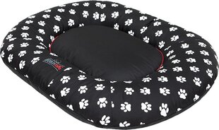 Hobbydog лежак Ponton Prestige, L, Black Paws, 90x65 см цена и информация | Лежаки, домики | kaup24.ee