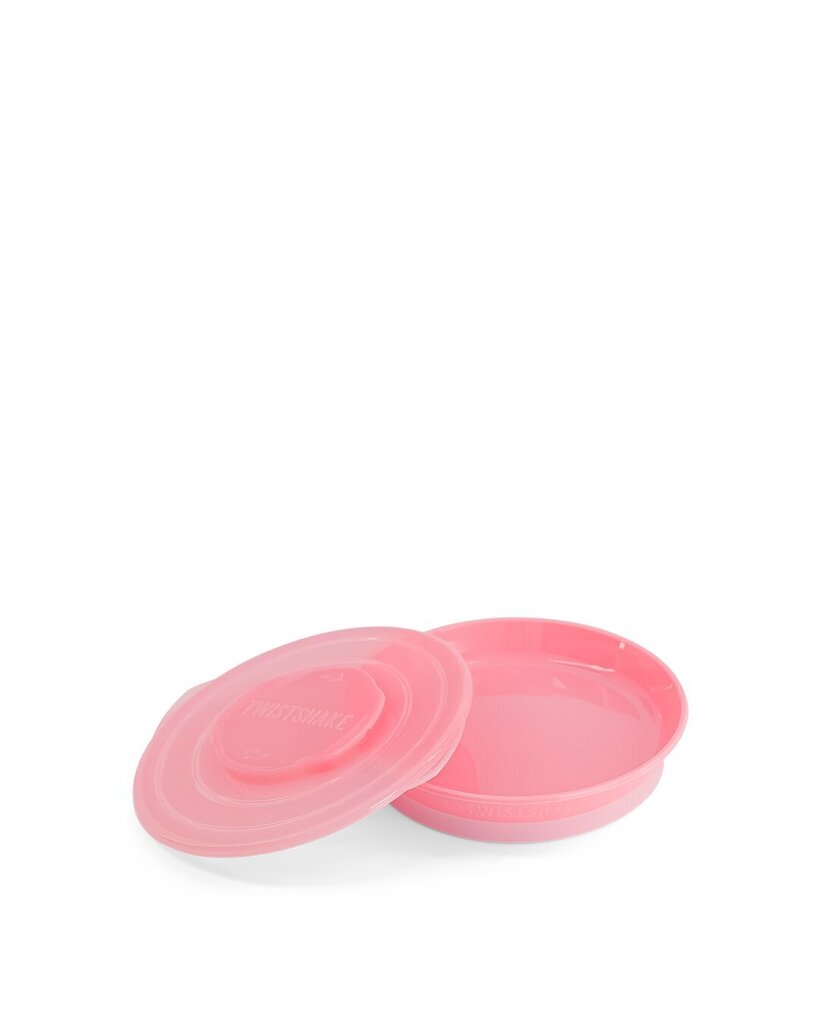 Taldrik Twistshake, 6 + kuud, pastel pink hind ja info | Laste sööginõud | kaup24.ee