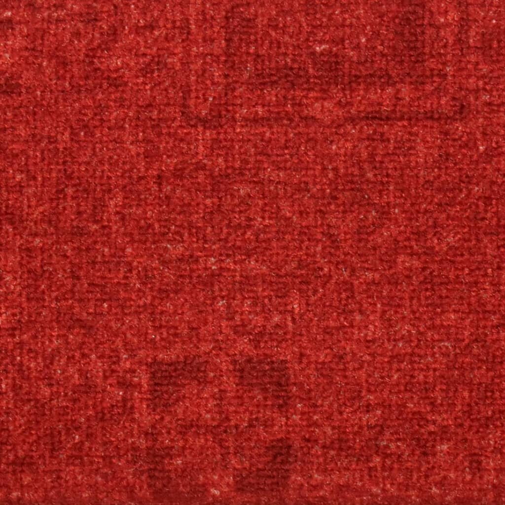 vidaXL isekleepuv trepivaip 15 tk, punane, 65x21x4 cm hind ja info | Vaibad | kaup24.ee
