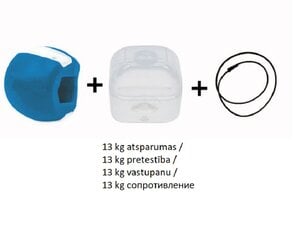 Näolihaste treener. Sinine. Vastupidavus 13 kg hind ja info | Massaažikaubad | kaup24.ee