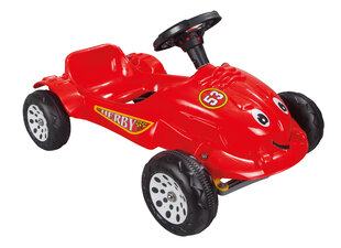 Tõukeauto pedaaliga Herby, punane hind ja info | Imikute mänguasjad | kaup24.ee