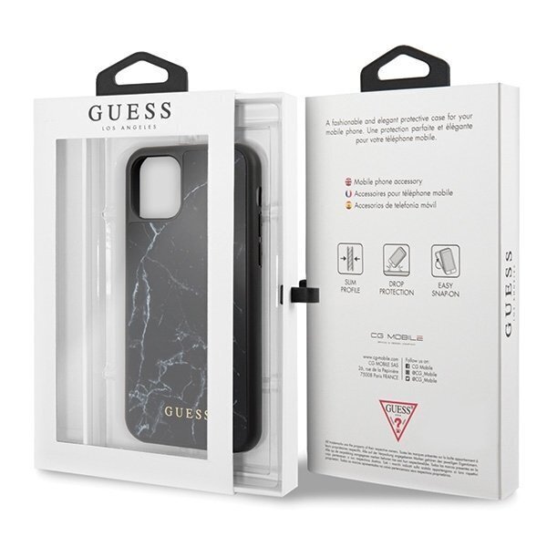 Telefoniümbris Guess telefonile Apple iPhone 11 Pro, must (GUHCN58HYMABK) цена и информация | Telefoni kaaned, ümbrised | kaup24.ee