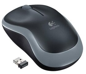 Logitech M185, серый kaina ir informacija | Мыши | kaup24.ee