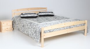 Männipuidust voodi Magnus 5100, 160x200 cm, lakitud цена и информация | Кровати | kaup24.ee