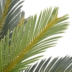 vidaXL kunsttaim sago palm lillepotiga, roheline, 90 cm hind ja info | Kunstlilled | kaup24.ee