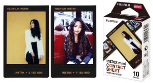 Фотопластинки для мгновенной печати Fujifilm Instax mini Contact Sheet (10 пл.) цена и информация | Аксессуары для фотоаппаратов | kaup24.ee