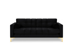 Двухместный диван Cosmopolitan Design Bali, черный/золотой цена и информация | Диваны | kaup24.ee