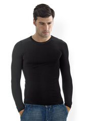 Блуза-футболка для мужчин с длинными рукавами Intimidea 200079, черная цена и информация | Нательные майки для мужчин | kaup24.ee