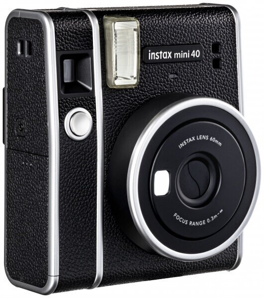 Kiirpildikaamera Fujifilm Instax Mini 40 , Black hind ja info | Kiirpildikaamerad | kaup24.ee