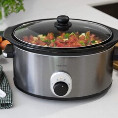 Cecotec Slow Cooker 5,5 л серебристый/серый 260 Вт цена и информация | Мультиварки | kaup24.ee