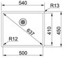 Valamu FRANKE BOX, BXX 210/110-50 цена и информация | Köögivalamud | kaup24.ee