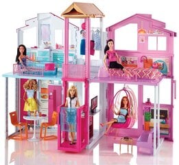 Nukumaja Barbie Malibu, 3 korrust, DLY32 цена и информация | Игрушки для девочек | kaup24.ee