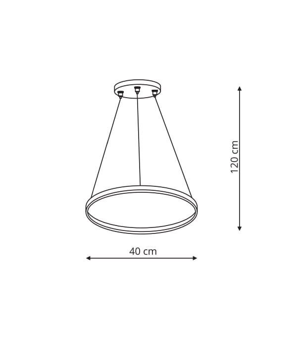 Laelamp Light Prestige Ring S hind ja info | Rippvalgustid | kaup24.ee