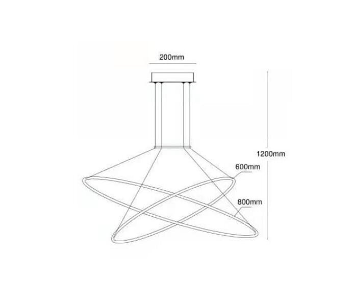 LED laelamp Light Prestige Halifax hind ja info | Rippvalgustid | kaup24.ee