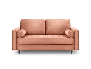 Двухместный диван Milo Casa Santo, розовый цена и информация | Диваны | kaup24.ee