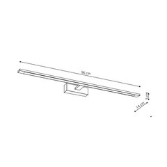 LED seinalamp Light Prestige Isla XXL hind ja info | Seinavalgustid | kaup24.ee