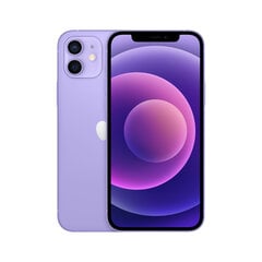 Apple iPhone 12 5G 4/128GB Purple MJNP3ET/A цена и информация | Мобильные телефоны | kaup24.ee