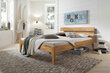 Tammepuidust voodi Elke 9810, 140x200 cm, õlitatud hind ja info | Voodid | kaup24.ee