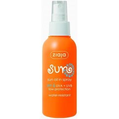 Veekindel pihustatav päikesekaitseõli Ziaja Sun Line SPF 6,125 ml hind ja info | Päikesekreemid | kaup24.ee