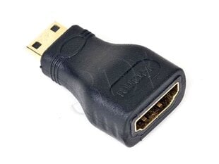 Адаптер HDMI (F) -> мини HDMI (M) (HDMI-C) цена и информация | Адаптеры и USB-hub | kaup24.ee