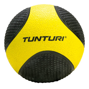 Мяч силовой Tunturi 1 кг, желтый цена и информация | Медболы | kaup24.ee