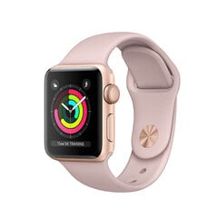 Apple Watch Series 3 (uuendatud), 42mm, Gold/Pink hind ja info | Nutikellad (smartwatch) | kaup24.ee