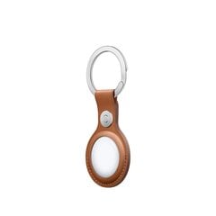 Apple AirTag Leather Key Ring, Saddle Brown hind ja info | Mobiiltelefonide hoidjad | kaup24.ee