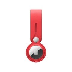 Apple AirTag Leather Loop - (PRODUCT)RED - MK0V3ZM/A hind ja info | Mobiiltelefonide lisatarvikud | kaup24.ee