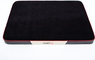 Hobbydog матрас для питомца Premium Velvet Black, XL, 120x80 см цена и информация | Лежаки, домики | kaup24.ee