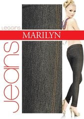 Леггинсы Jeans 967 тёмно синие M/Л Marilyn цена и информация | Колготки | kaup24.ee