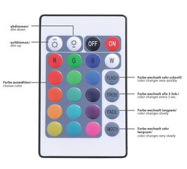 Led ribavalgusti Rgb puldiga 10 m hind ja info | LED ribad | kaup24.ee