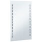 vidaXL vannitoa LED-seinapeegel 60 x 100 cm цена и информация | Peeglid | kaup24.ee