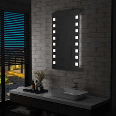 vidaXL vannitoa LED-seinapeegel 60 x 100 cm цена и информация | Зеркала | kaup24.ee