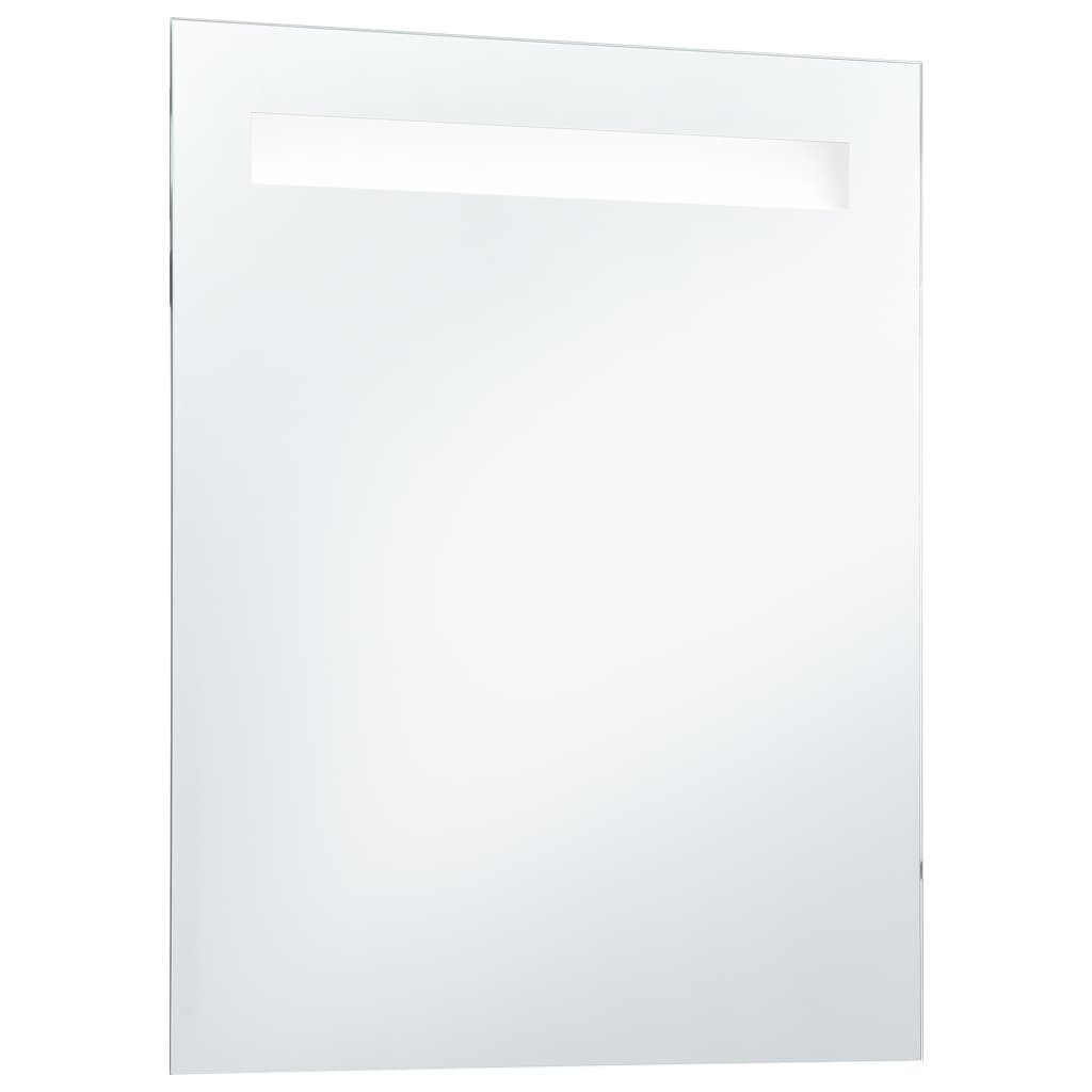 vidaXL vannitoa LED-seinapeegel 50 x 60 cm hind ja info | Peeglid | kaup24.ee