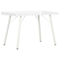 vidaXL laud, valge, 90 x 50 x 79 cm hind ja info | Arvutilauad, kirjutuslauad | kaup24.ee