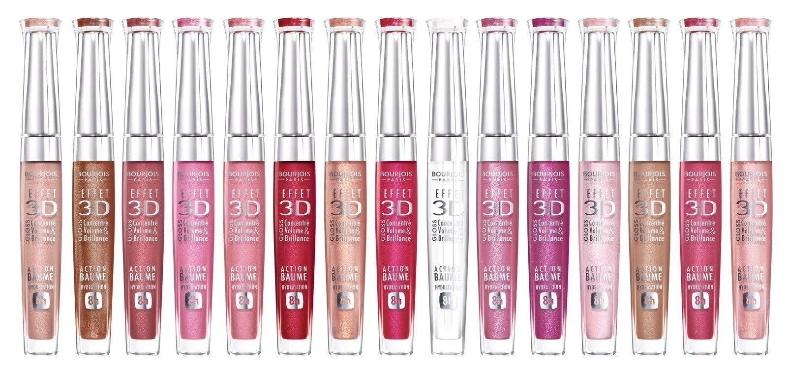 Huuleläige Bourjois Effet 3D 5.7 ml цена и информация | Huulepulgad, -läiked, -palsamid, vaseliin | kaup24.ee