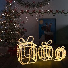vidaXL jõulukaunistus, kingikarbid, 180 LEDi, õue või tuppa hind ja info | Jõulukaunistused | kaup24.ee