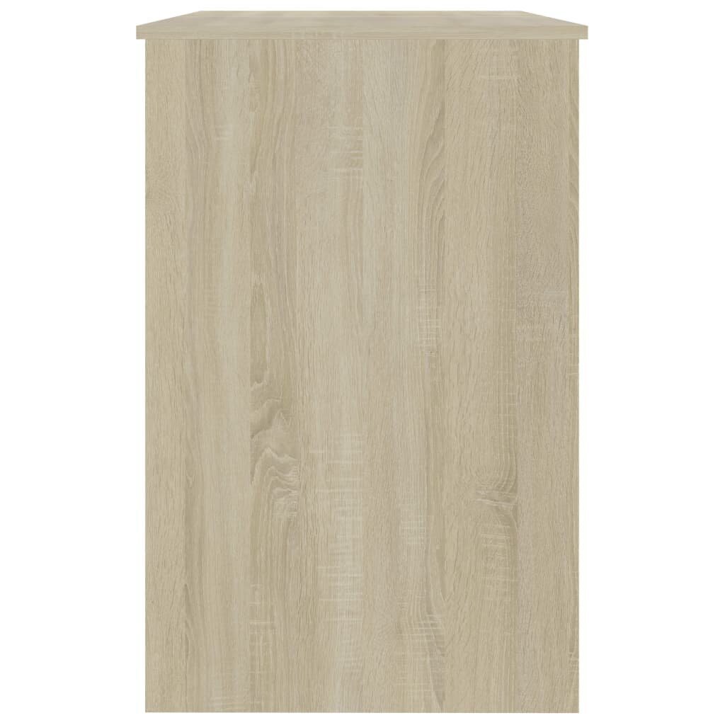 vidaXL kirjutuslaud Sonoma tamm 100 x 50 x 76 cm puitlaastplaat цена и информация | Arvutilauad, kirjutuslauad | kaup24.ee