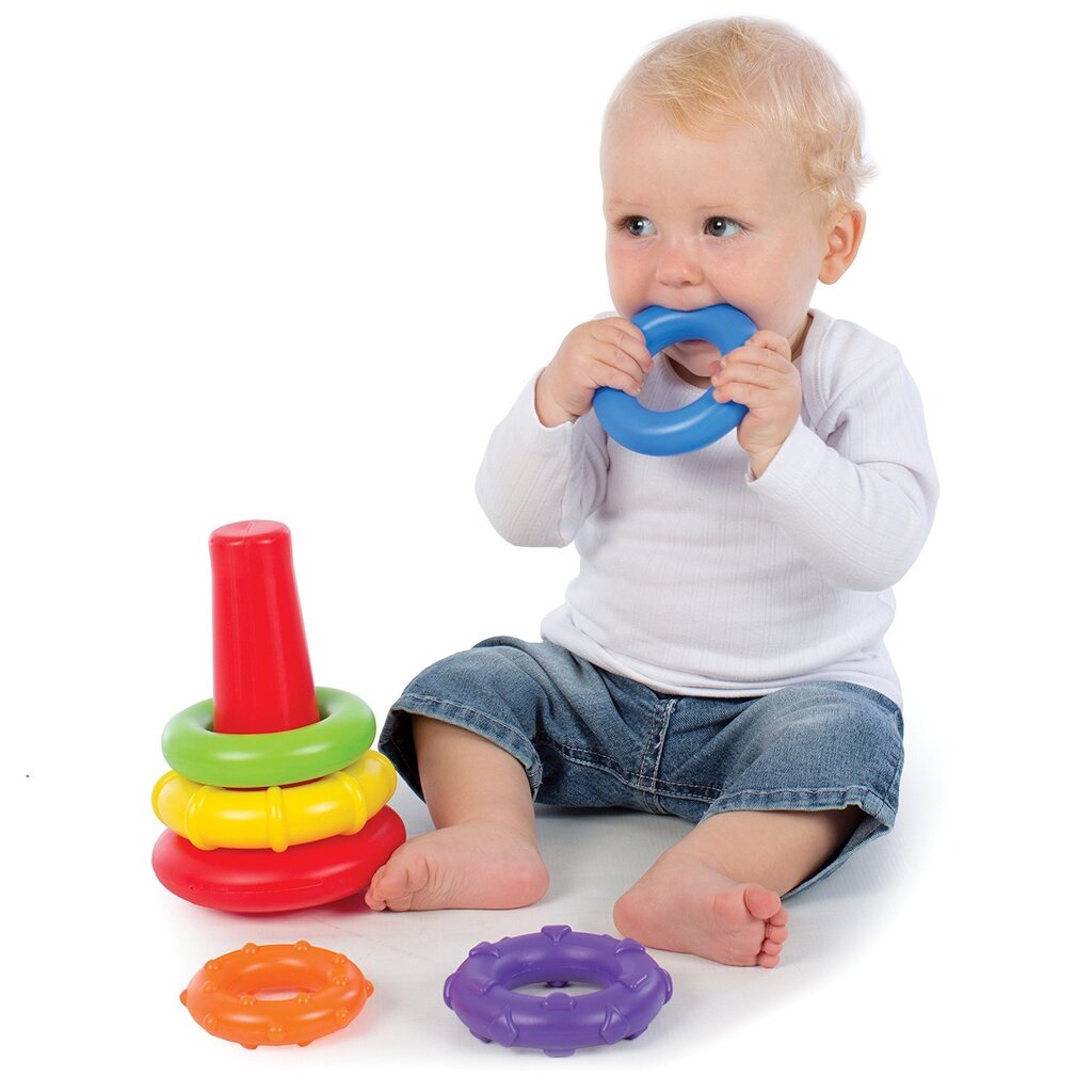 PLAYGRO plastikust püramiid, 4011455 hind ja info | Imikute mänguasjad | kaup24.ee