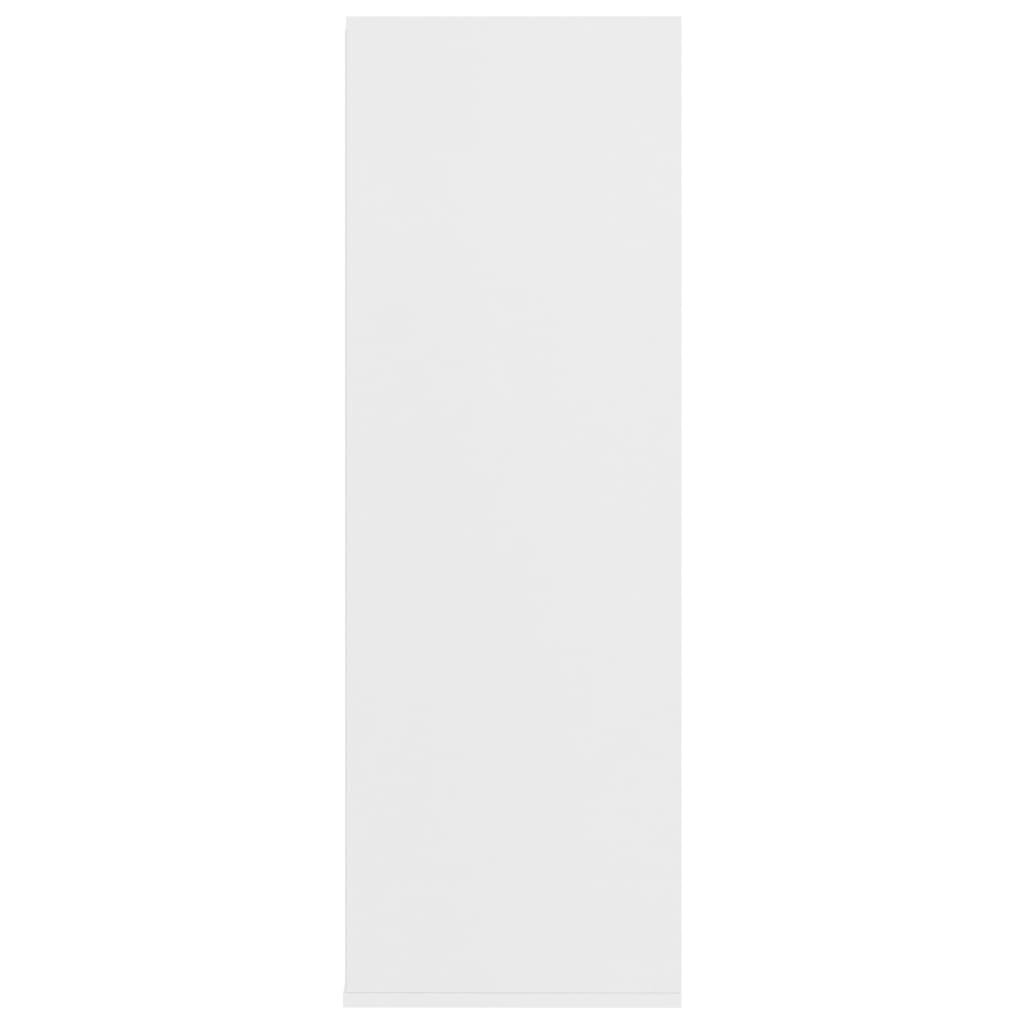 vidaXL kingakapp, valge, 54 x 34 x 100 cm, puitlaastplaat hind ja info | Jalatsikapid, jalatsiriiulid | kaup24.ee