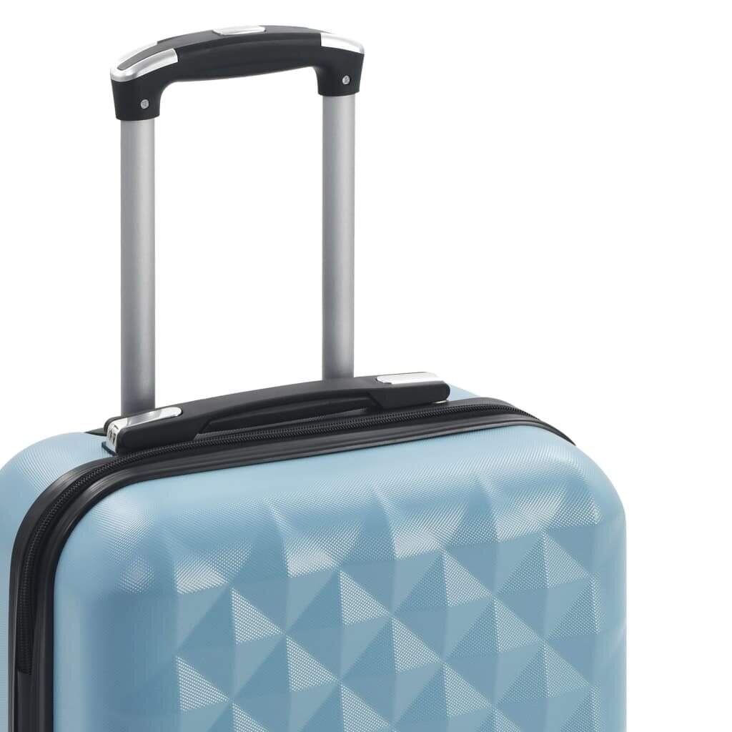 vidaXL kõvakattega kohver, sinine, ABS цена и информация | Kohvrid, reisikotid | kaup24.ee