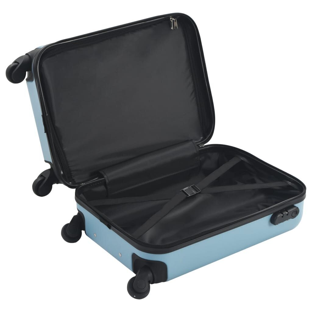 vidaXL kõvakattega kohver, sinine, ABS цена и информация | Kohvrid, reisikotid | kaup24.ee