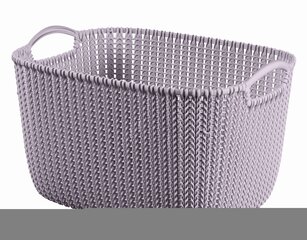 Korv Curver Knit L, 19 L, 40 x 30 x 23 cm цена и информация | Ящики для вещей | kaup24.ee