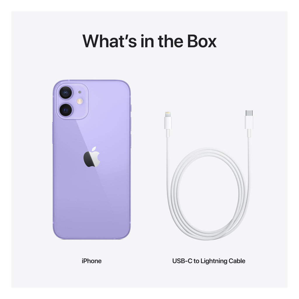 Телефон Apple iPhone 12 Mini, 128GB, Purple цена | kaup24.ee